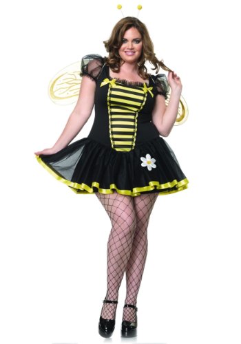 Leg Avenue Women's Plus-Size Daisy Bee Costume