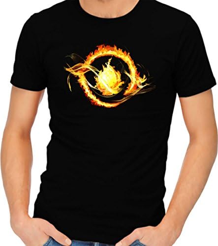 Divergent Fan T-Shirt Medium Black