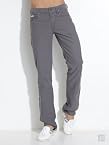 Slim Fit Cotton Pants-Grey-32