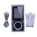 2nd Generation Microsoft Zune 4GB 8GB Polycarbonate Crystal Carrying Case with Removable Belt Cllip and Lanyard