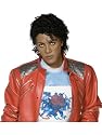 Michael Jackson Perücke Beat It Kostüm