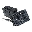 BOND STREET LTD. Soft-Sided Brief Bag, Koskin, 16-1/2 x 5 x 11, Black