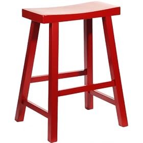 International Saddle Seat Bar Stool by Whitewood