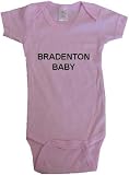 BRADENTON BABY - City Series - White, Blue or Pink Onesie / Baby T-shirt