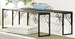 Set of 2 Over the Sink Butterfly and Dragonfly Motif Shelves