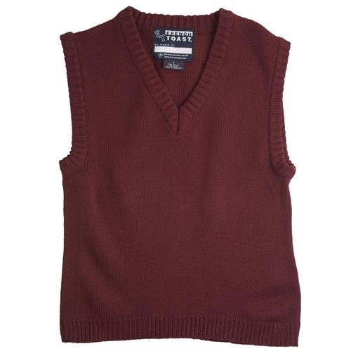 French Toast Big Boys' V-neck Sweater Vest