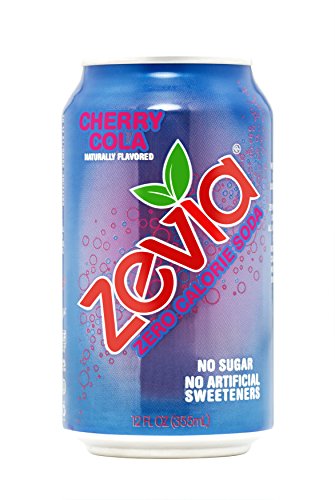 Zevia All Natural Soda, Cherry Cola, 12 Ounce (Pack of 24) Frustration Free Package