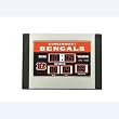 NFL Cincinnati Bengals Scoreboard Desk Clock