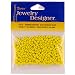 6/0 Glass "E" Beads, Yellow, 20 Gram Pkg