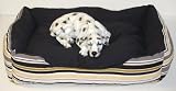 Eigenschaften WILMA Heimtierprodukte  / peppiges Hundebett 80 x 60cm Schwarz #5277