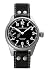 Chase-Durer Men's Warhawk Mechanical Black Dial Vintage Leather Watch #607.1BB-LEA
