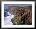 Old Red Sandstone Cliffs Toward St. Johns Head, Hoy, Orkney Islands, Scotland Styles Framed Art Poster Print by Grant Dixon, 31x25
