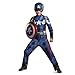 Disguise Marvel Captain America The Winter Soldier Movie 2 Captain America Classic Boys Costume, Small (4-6)