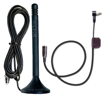 Wilson Electronics Dual Band Mini Magnet Antenna and Cell Phone Antenna Adapter Cable for HTC Apache, Dash Excalibur S620, Hermes, JasJam, Mogul, PPC-6700, TyTN, XV-6700, XV-6700, XV-6800, 8525