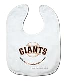 MLB San Francisco Giants White Snap Bib with Team Logo