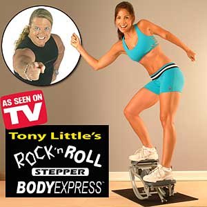 Tony Little’s Rock ‘n Roll Stepper with Workout DVD