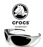 crocs Sunglasses-Black Nosepiece-Silver Frame-Non Polarized
