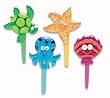 Beach Seashore Cupcake Picks - 12ct