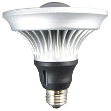 Lights of America 2113DLEDP38-LF4-8FR 11-Watt Power LED Dimmable Par38 Bulb, Bright White
