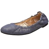 All Black Womens Kid Ballet Square Toe Leather