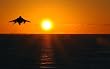 AV-8B Harrier (Take Off in Sunset) Art Poster Print - 11x17