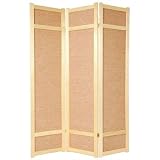 Durable-Office-Partition-6ft-Jute-Japanese-Shoji-Privacy-Floor