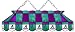 Imperial Arizona Diamondbacks Licensed 40-Inch Rectangular Stained Glass Billiard Table Light