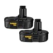DeWALT DC9099 18v NICD Low Profile Battery 2 Pack Brand New