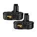 DeWALT DC9099 18v NICD Low Profile Battery 2 Pack Brand New