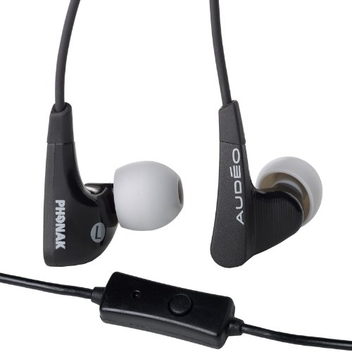 Phonak Audéo PFE 022 Écouteurs intra-auriculaires (Noir)