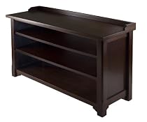 Big Sale Winsome Dayton Storage Hall Bench with Shelves