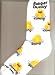 For Bare Feet Rubber Ducky Coming and Going Slipper Sock