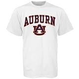 Auburn Tigers White Bare Essentials T-shirt