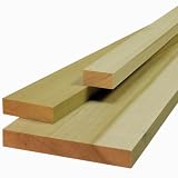 Nucasa POP1X5-8 S4S 1-Inch by 5 Flat Stock Unfinished Lumber, Poplar, .75-Inch by 4.5-Inch by 96-Inch, 4-Pack