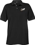 Central Florida Knights Black Classic Pique Stainguard Polo Shirt