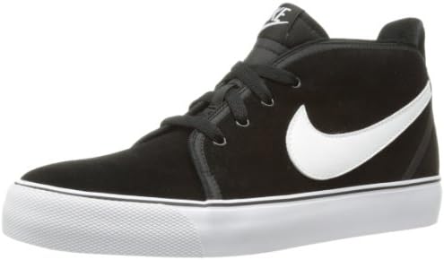 Nike Men's Toki Leather Trainer Shoes-Black/White-10