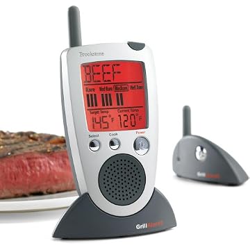 Grill Alert Talking Remote Meat Thermometer Grill Alert Talking Remote Meat Thermometer
