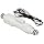 Gems Sensors FS-380P Series Polypropylene Flow Switch, Inline, Piston Type, Quick Disconnect Male