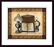 Art Poster Wood Framed Print - Read the Classics I - Artist: unknown- Poster Size: 18 X 24