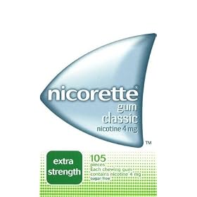 Nicorette 4mg Classic Nicotine Gum