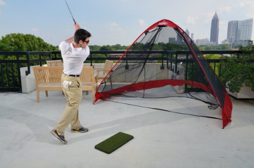 The Pop-Up RUKK NET and Mat Attack Golf Mat Package On Sale