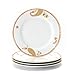 Rachael Ray Dinnerware Paisley 4-Piece Porcelain Dinner Plate Set