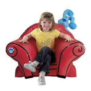 fisher price chairs:Nick Jrs Blues Clues Musical Thinking Chair