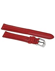 Michele 16Mm Bright Orange Fashion Patent Ms16aa050820 Strap
