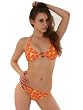 Sale Halter Bikini Swimsuit Print Jr. Sizes M L or XL
