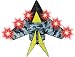 Toys : 4' (120Cm) Lazer F117 Night Hawk Kite Handle,Line,Led Lights