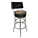 Texas Holdem Padded Bar Stool with Back