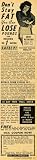 1949 Ad Spot Reducer Weight Loss Product Newark New Jersey Health Men Women - Original Print Ad