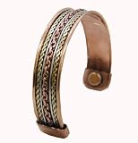 Powerful Magnetic Copper Cuff Bracelet for Arthritis and Golf Sport Aches and Pains