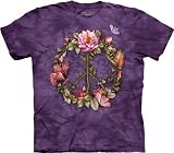 The Mountain Peace Roses Short Sleeve T-shirt